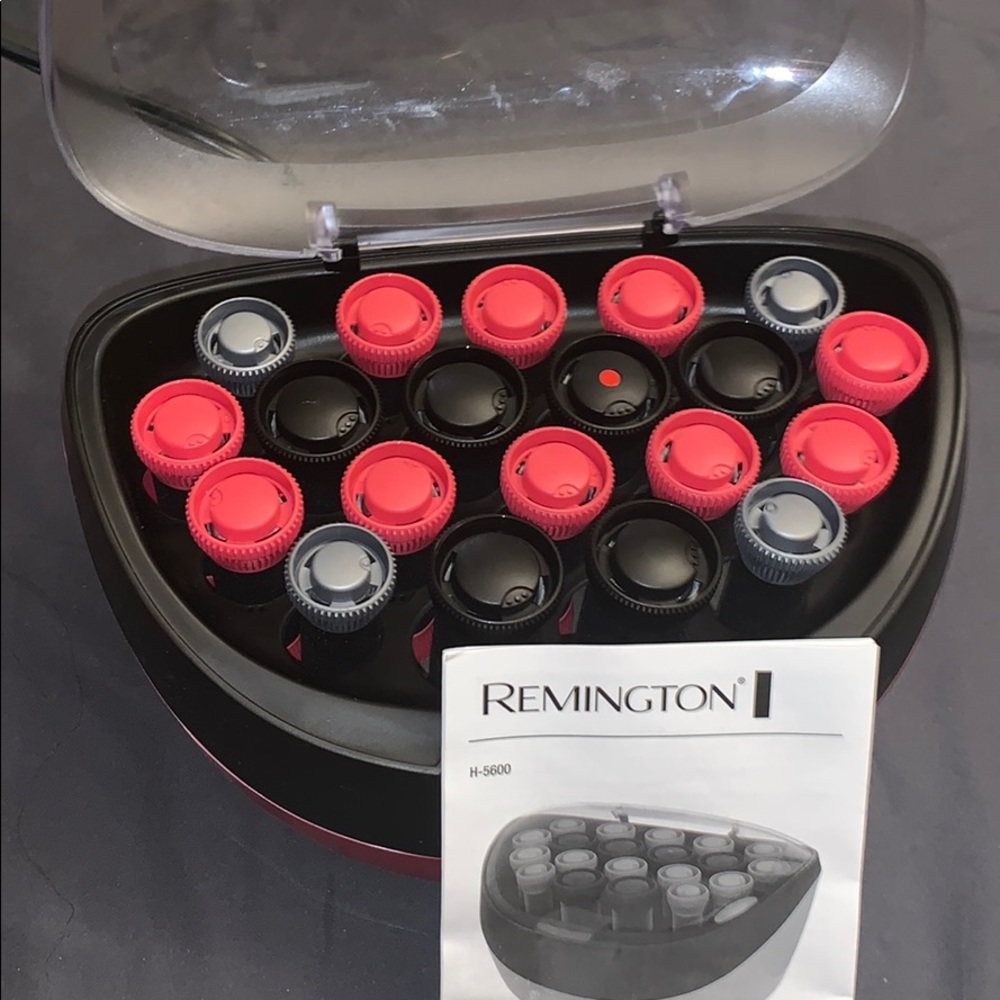 Remington hot roller set.